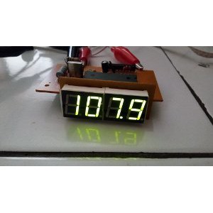 Promo kit digital fm display   frequensi counter fm untuk fm tuner Berkualitas