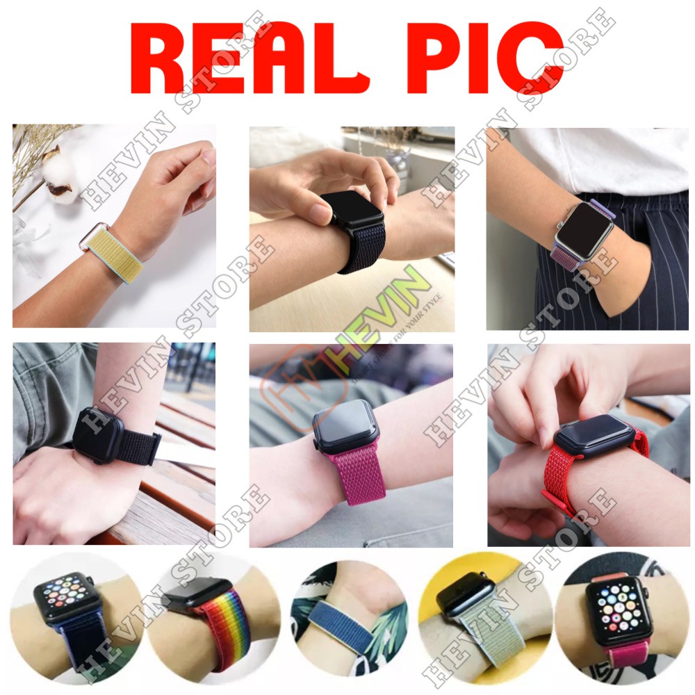 STRAP iWATCH NYLON STRAP 44MM SERIES 1,2,3,4,5,6 VARIANT-2