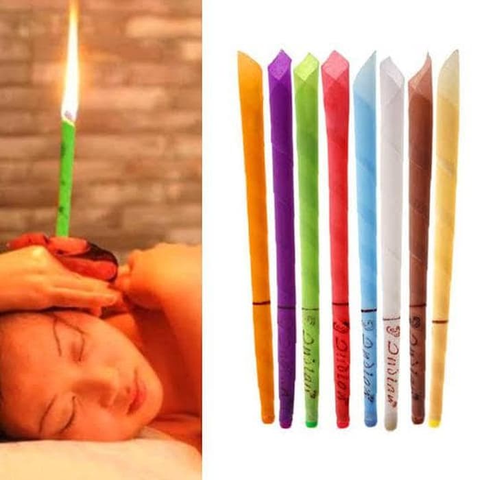 (SEPASANG) Ear Candle / pembersih telinga / lilin sedot kotoran telinga