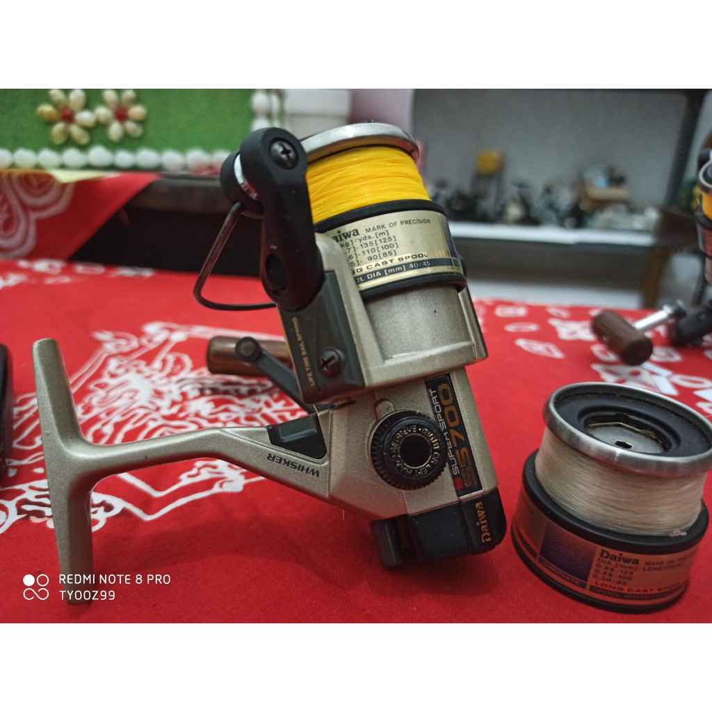 Reel Pancing Daiwa Whisker SS 700 Japan