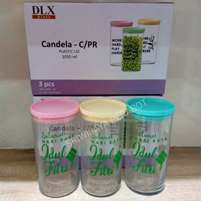 STOPLES KACA | STOPLES DLX CANDELA C 1050 ML IDULFITRI