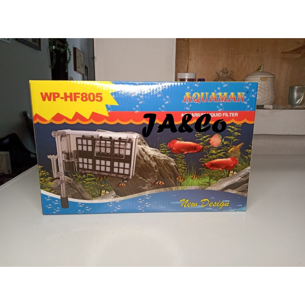 AQUAMAN WP HF 805 Slim Hanging Filter Gantung Aquarium Aquascape