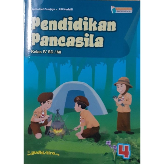 Buku kurikulum merdeka yudhistira P.pancasila kelas 1 ,2,4,5