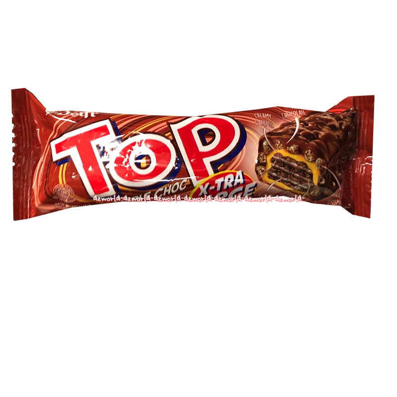 Top Chocolate 38gr Triple Choc X-Tra Large Crispy Caramel Coklat Cokleat Top Besar Xtra Large