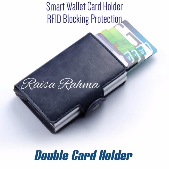 

Dompet Kartu Kredit/Atm/Stnk Smart Wallet Credit Card Double Holder 098