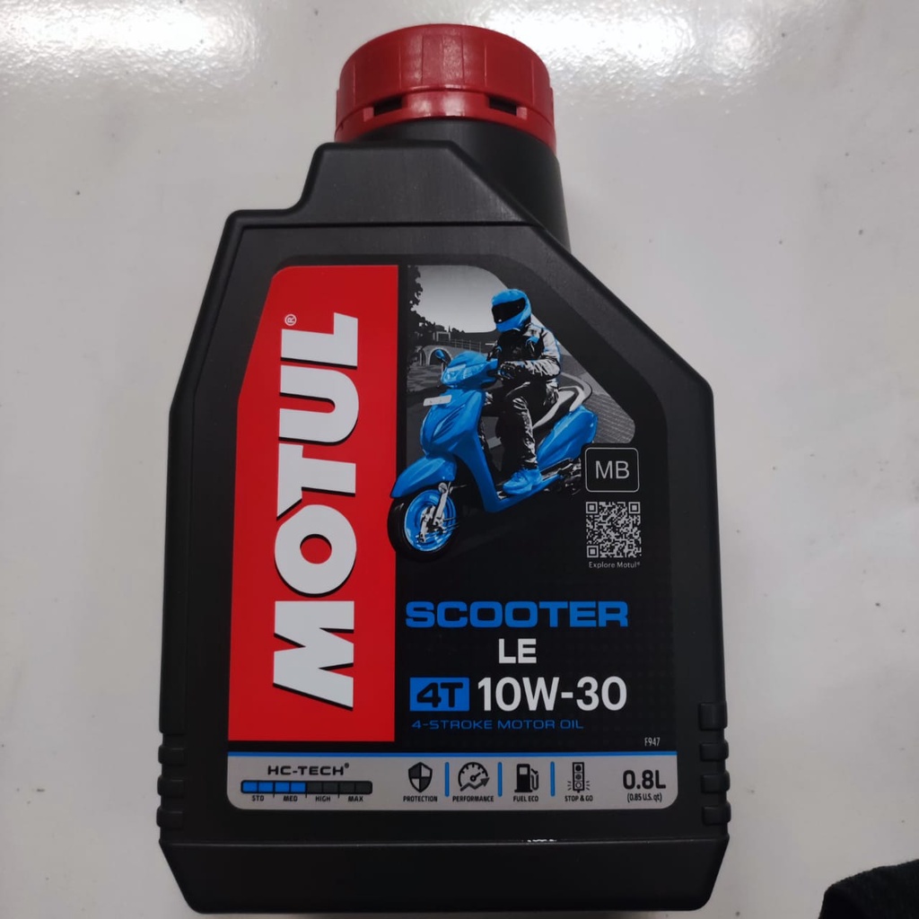 Oli motor matic MOTUL SCOOTER LE 10W30 0.8L 4T API SL JASO MB