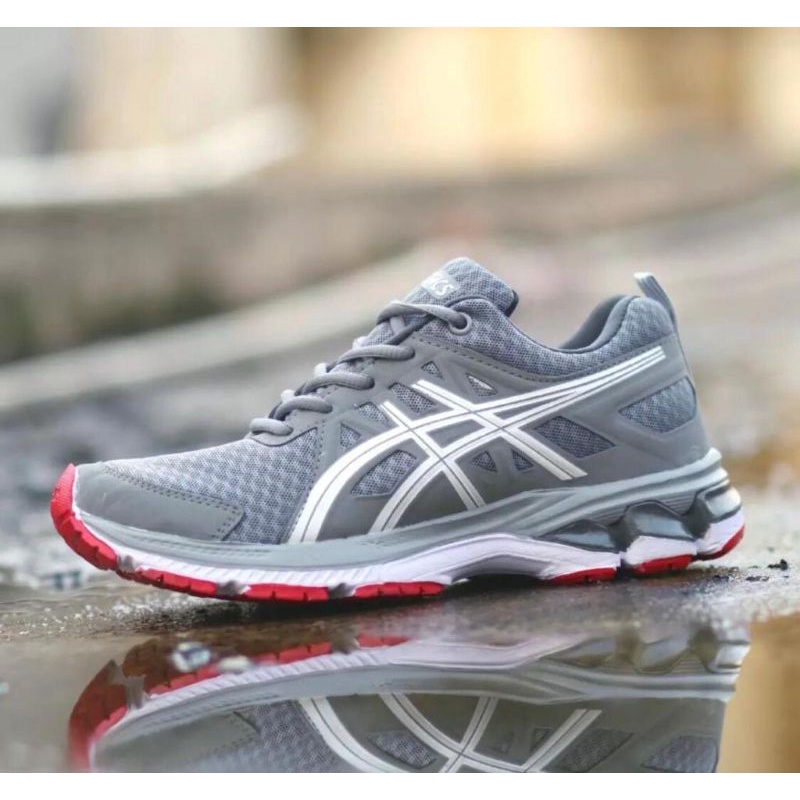 sepatu olahraga pria sepatu badminton sepatu voli asic gel kayanp bisa COD