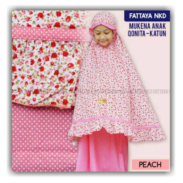 Mukena anak Fattaya baju muslim anak