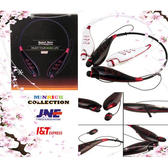 [TOKO RICKY] Bluetooth Headset LG S740t Stereo + Slot Memory + Pair 2HP