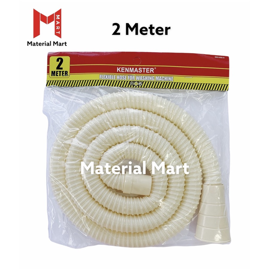 Selang Mesin Cuci 1,5M | Slang Pembuangan Air 2 Meter | Selang 3 Meter | Material Mart