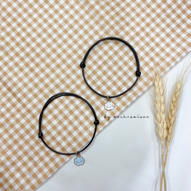 GELANG LIONTIN CLOUDY / GELANG VINTAGE MANIK AWAN / GELANG PERSAHABATAN