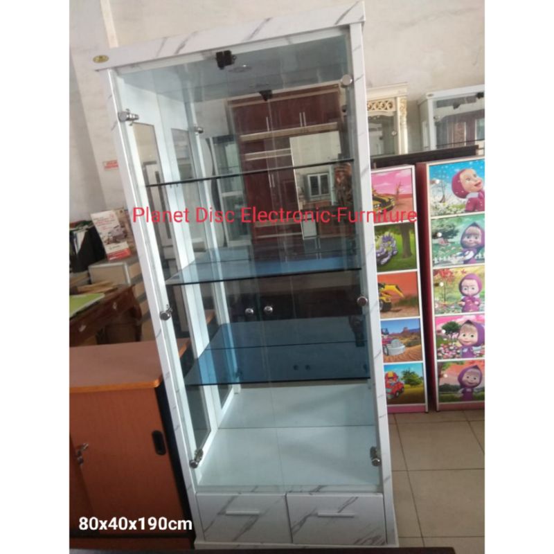 [KHUSUS KOTA MEDAN] Lemari Hias  Lemari Cristal  Lemari Kaca  Lemari Etalase  Lemari Pajangan