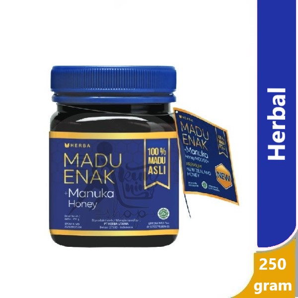 

Madu Enak Manuka MGO 50 + @ 250 gram - madu herbal premium ASLI