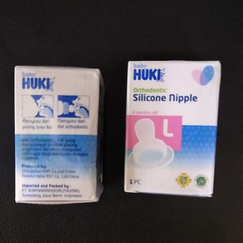 Huki silicone nipple dot1pc uk s m l