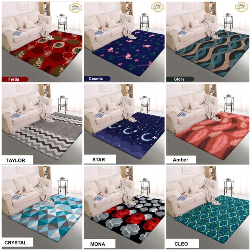 Vallery Quincy ~ karpet vallery Quincy ukuran jumbo 190x230 / 190x270