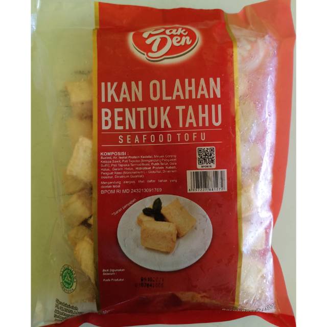 

Pak Den seafood tofu 500gr