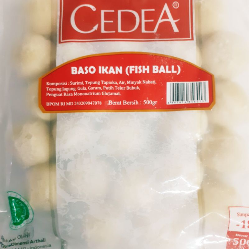 

CEDEA BOSO IKAN 500gr