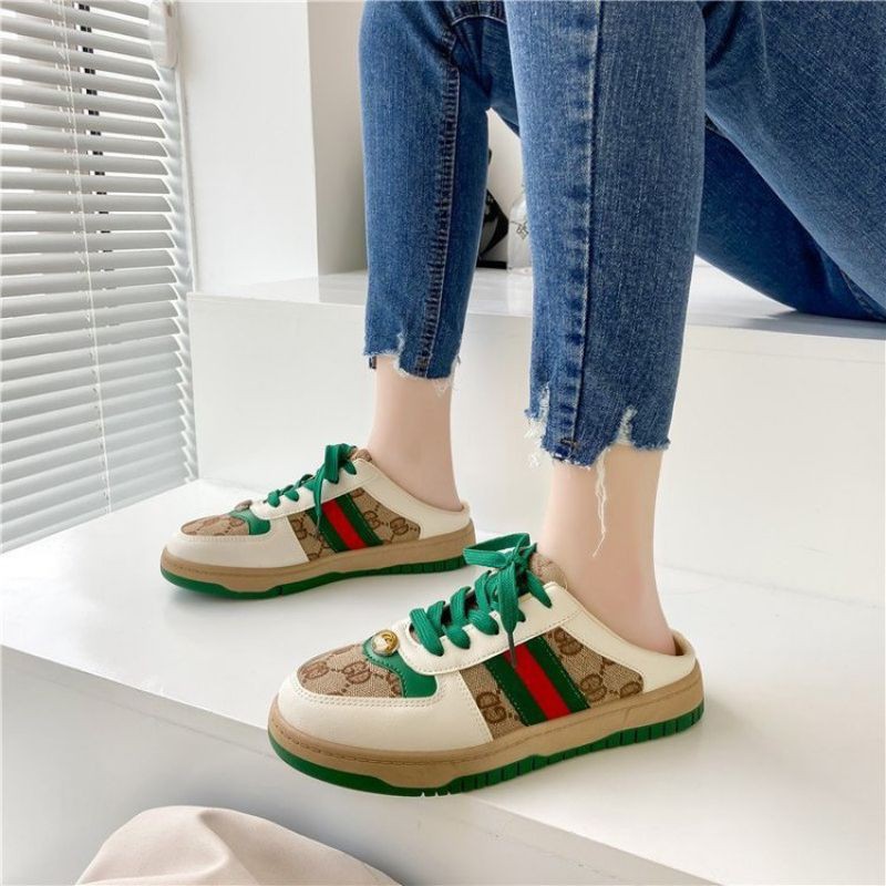 Sepatu Sneakers Wanita 001900 Gd Stripe Half Drag Sneakers