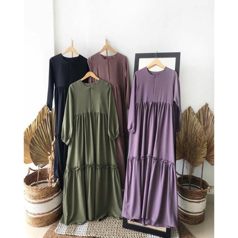 RISMA DRESS, GAMIS TERBARU ,FASHION MUSLIM ,GAMIS MURAH,TERKINI