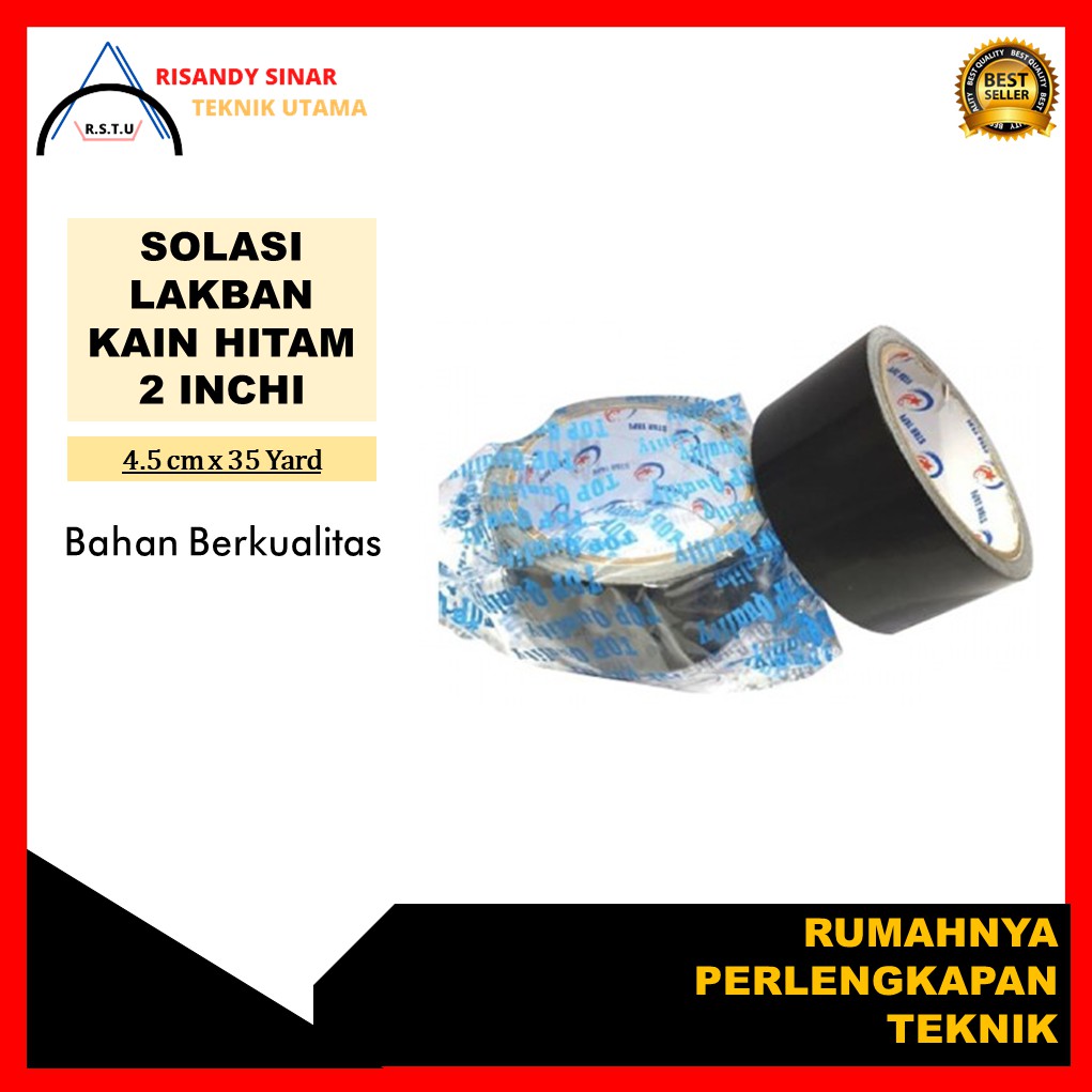 

Solasi Lakban kain Hitam | Isolasi Lakban Murah | Isolasi lakban Hitam