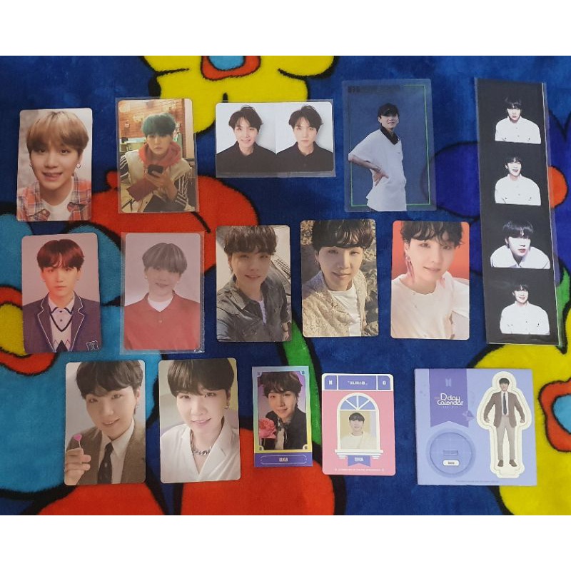 PHOTOCARD OFFICIAL SUGA