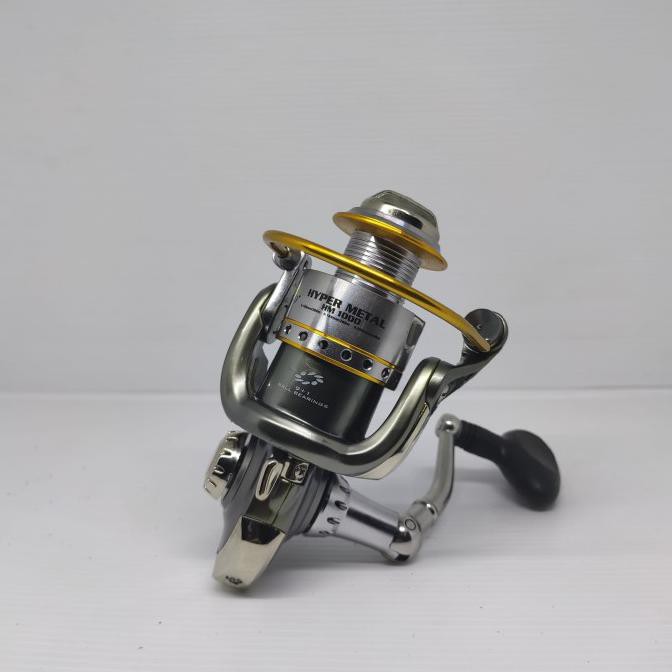 Unik Reel Pancing Ajiking Hyper Metal(Gulungan Pancing 1000/2000/3000/4000) - 1000 Hemat
