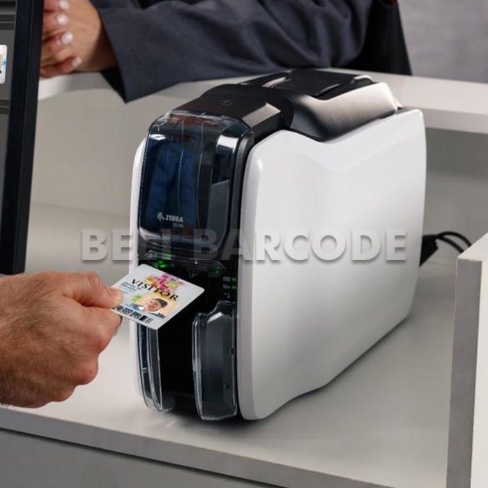 ID Card Printer Zebra ZC300 Dual Side Cetak Kartu PVC