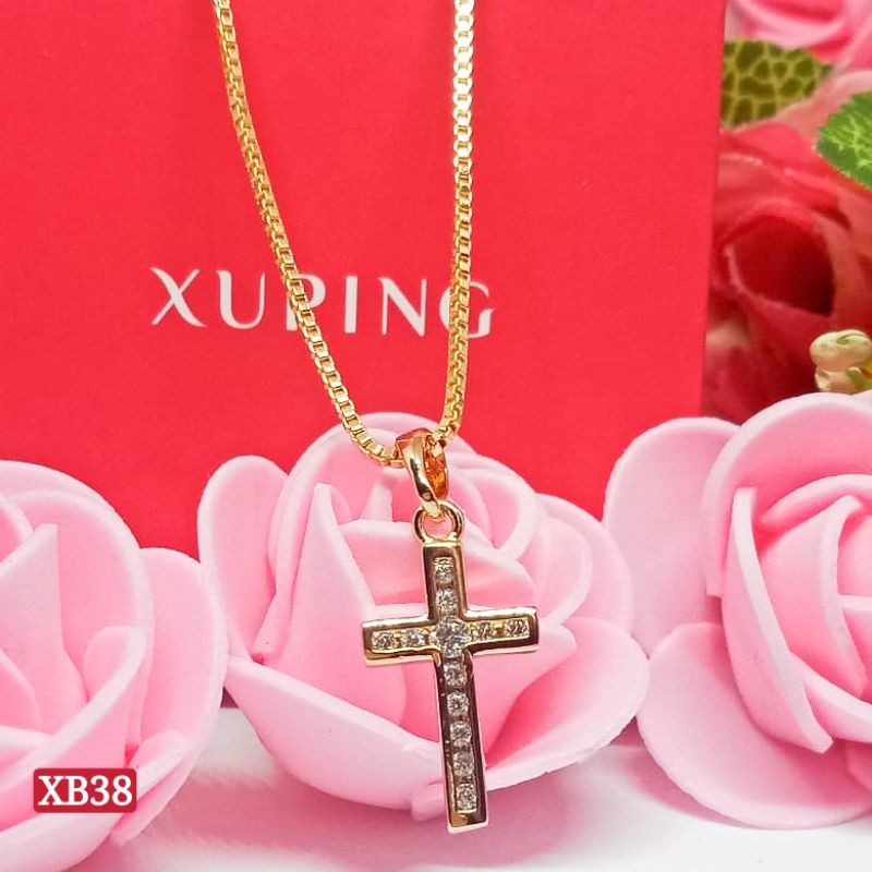 Kalung salib xuping