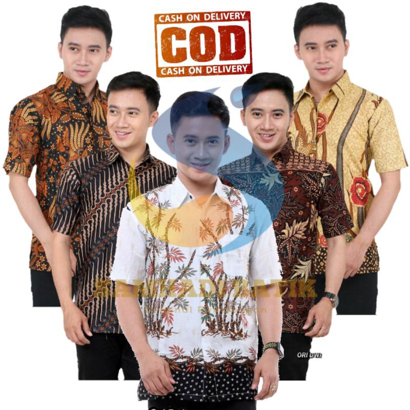 Suplier Bisa Cod Bswart Batik Hrb026 Kenongo Hem Pendek Padi Pekalongan M Lxl Batik Pria Murah Modern Grosir 0EOVawixJZb9q