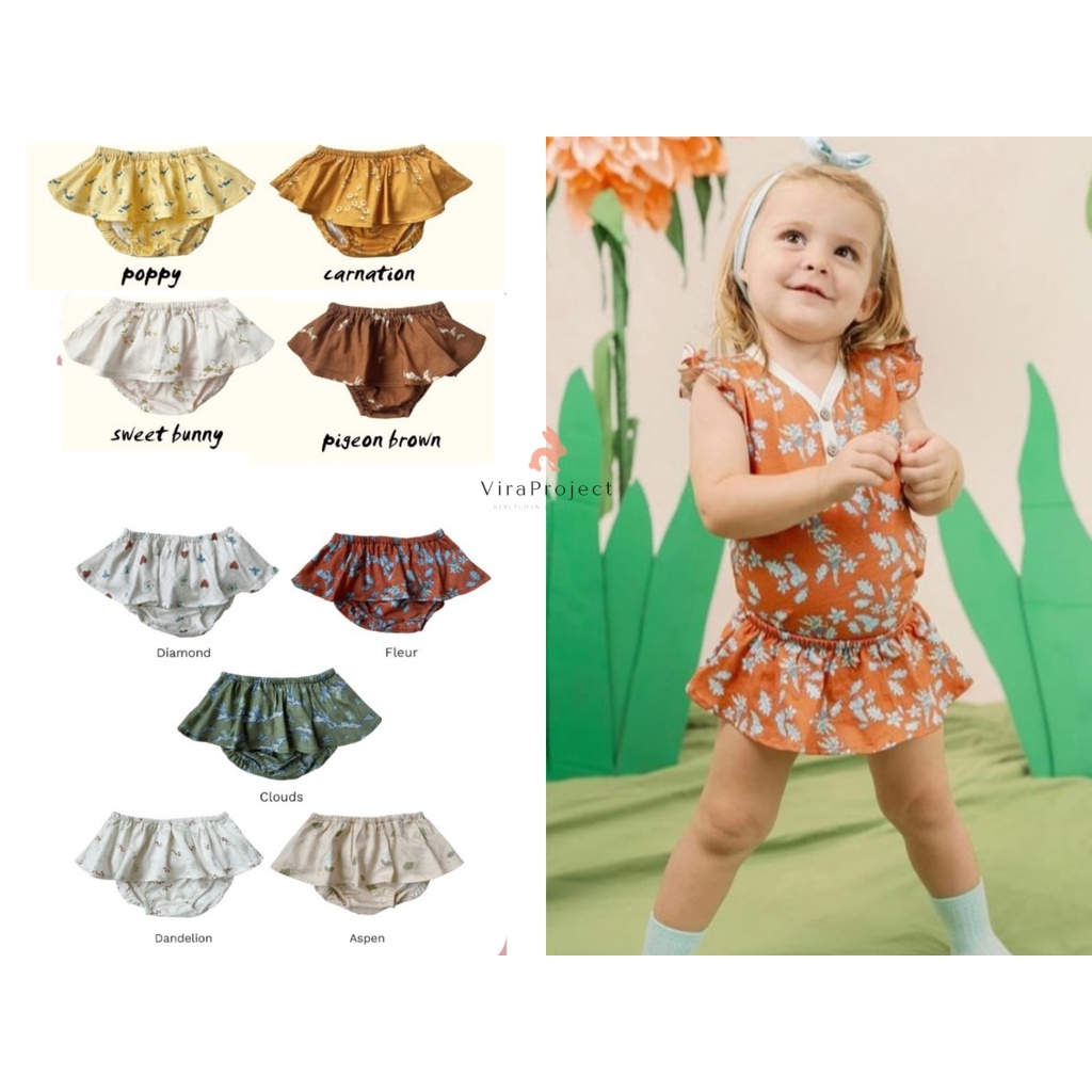 BOHOPANNA PIPA SKORT ROK CELANA BAYI MOTIF / SKORT DISNEY