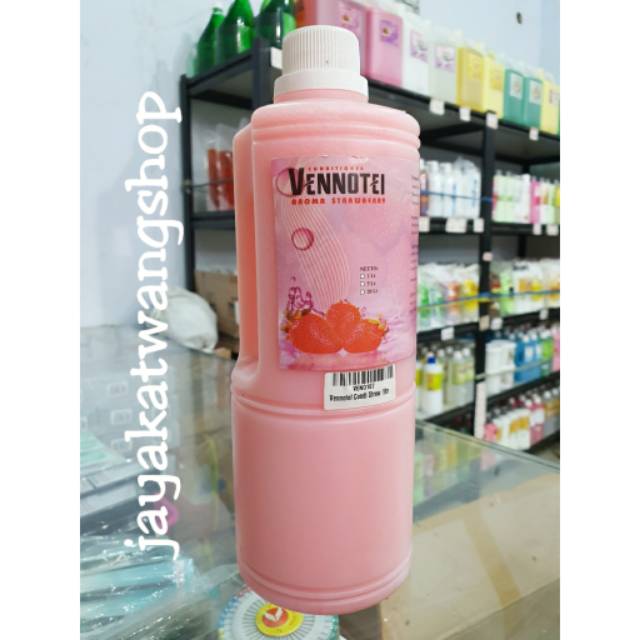 VENNOTEI CONDITIONER Botol Vennotel 1 L / 1000 ML Aroma Melon Strawberry Lemon Apel Kondisioner