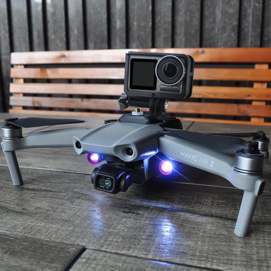 Night Flight Lamp Lighting Kit With Camera Bracket DJI Mavic air 2