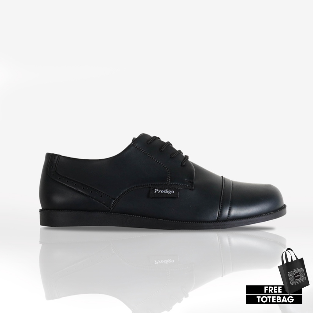 Prodigo * Sepatu Pria Demak hitam | Sepatu Formal | Casual | Slip On | Terbaru