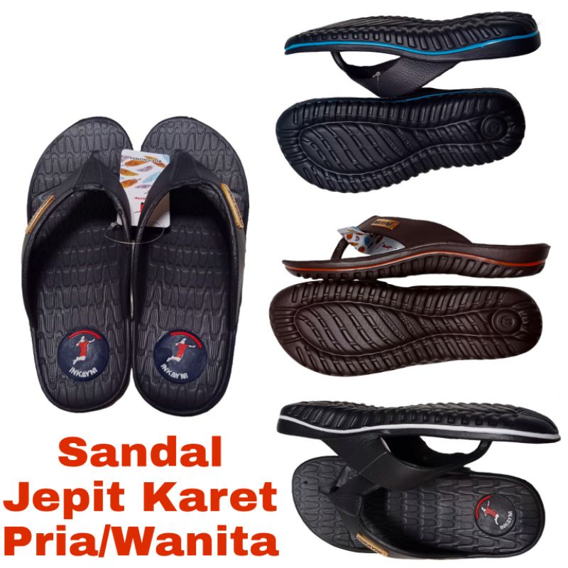 Sandal Jepit PriaDewasa/Sandal Jepit Wanita Dewasa/Sandal Jepit Pria Full Karet/Sandal Jepit Wanita 