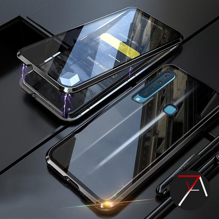 Samsung Galaxy A9 2018 Double Side Glass Magnetic Case