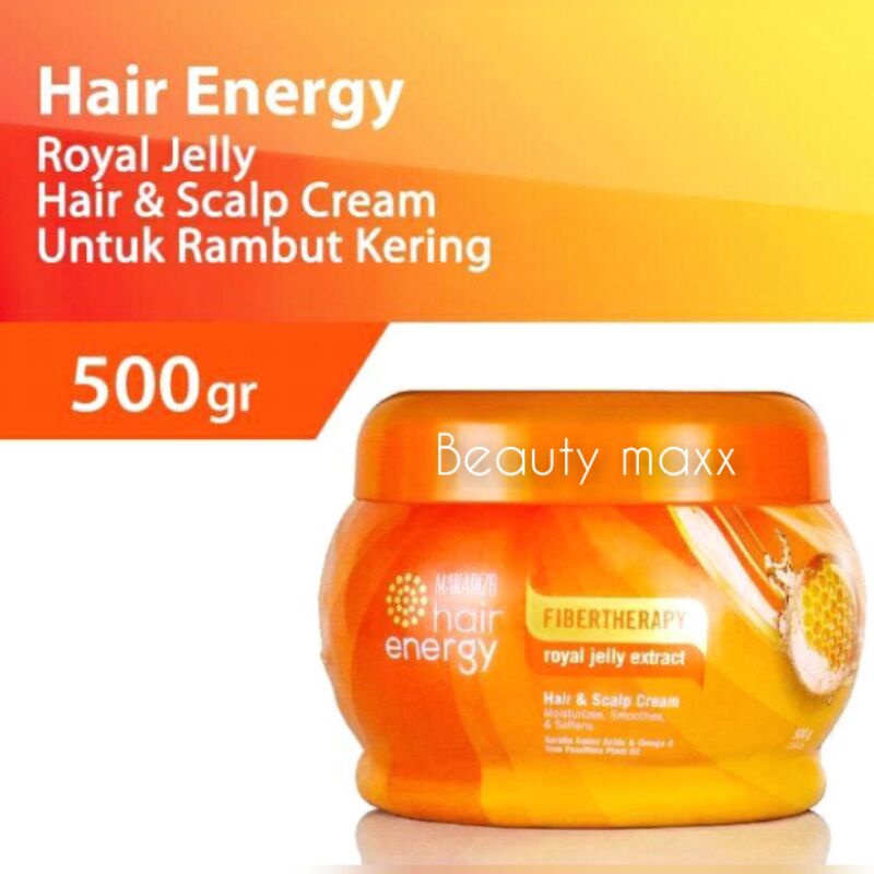 Makarizo Hair Energy Fibertherapy Hair &amp; Scalp Creambath ORIGINAL 100%/Creambat Kiwi Makarizo/Makarizo Creambat Ginseng/Creambat Olive Makarizo/Makarizo Creambat Madu-Honey/Creambat spa makarizo