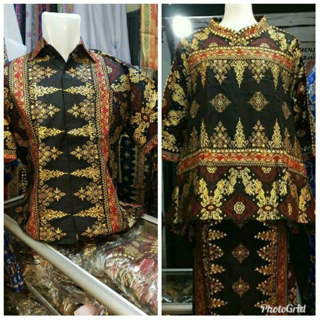 Batik couple palembang