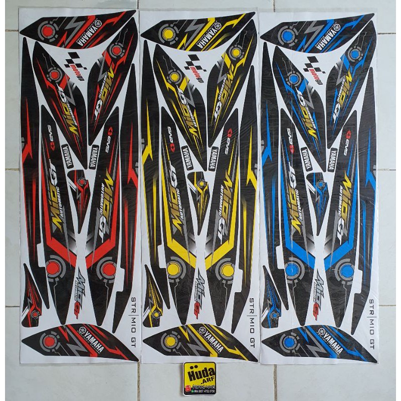 STRIPING MIO GT STICKER MIO GT VARIASI MIO GT DECAL MIO GT STRIPING VARIASI MIO GT