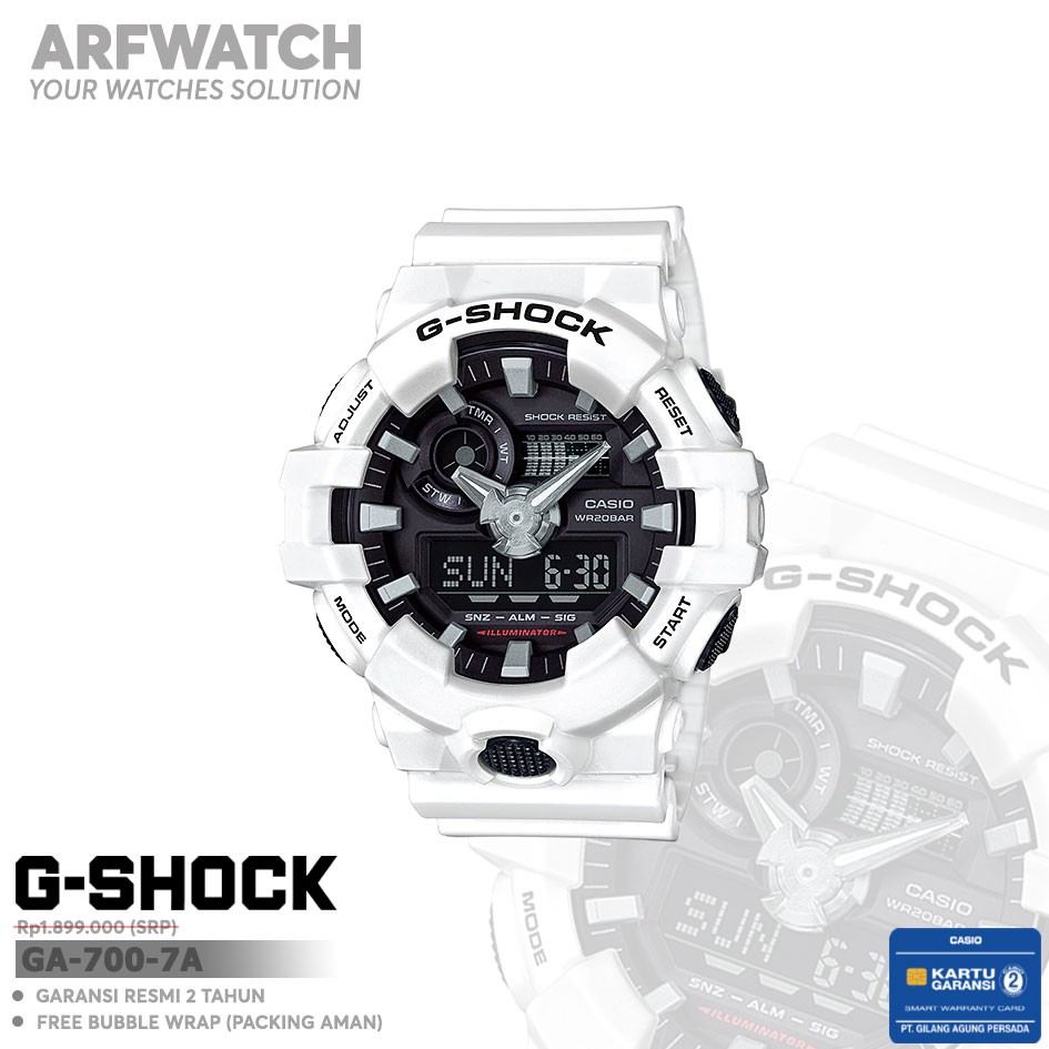 Casio G-Shock GA-700-7A / GA-700-7ADR Original