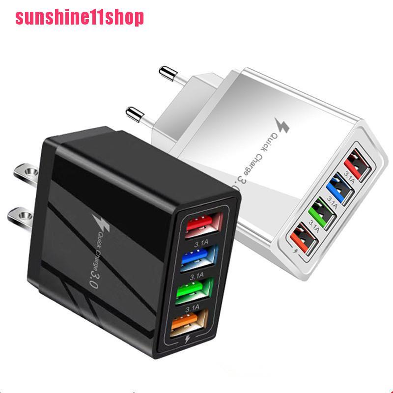 Adapter Power Charger Dinding 4 Port USB 3.0 QC