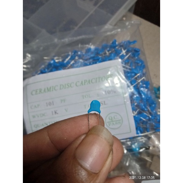 Kapasitor 101 / 47 pf 100 pf  220 pf 1Kv