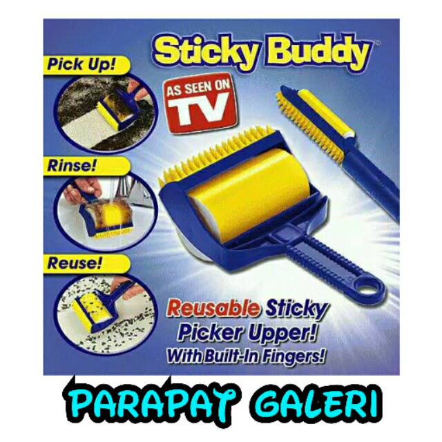 Roll Pembersih Bulu Sticky Buddy - Roll Pembersih debu