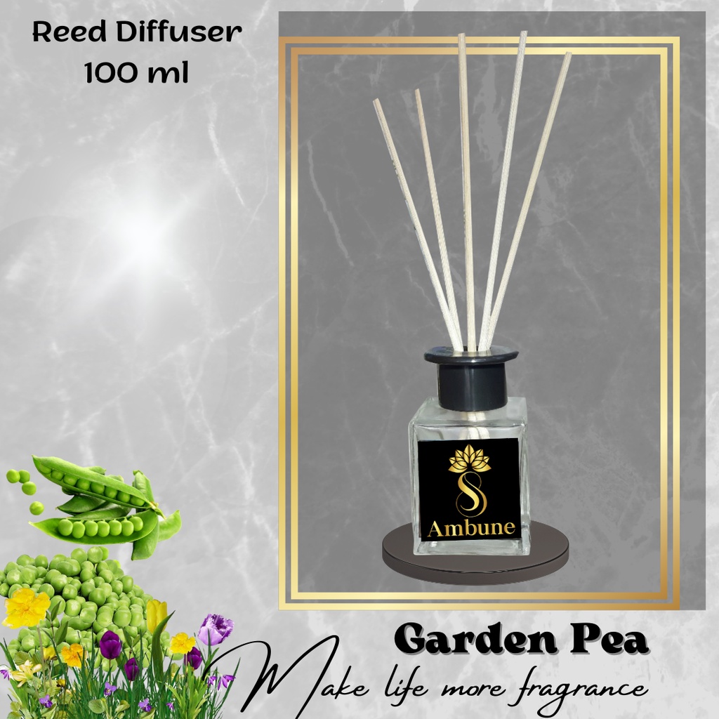 Garden Pea Pengharum Ruangan Reed Diffuser Oil 100 ml ambune