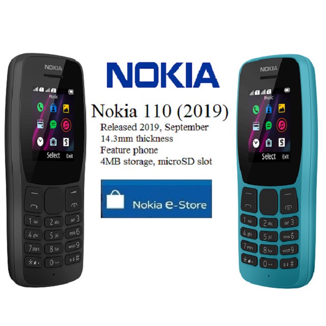 NOKIA 110 NEW 2019 Garansi Resmi Nokia Indonesia