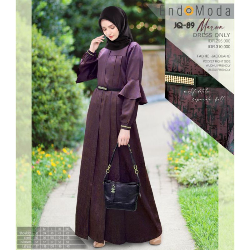 gamis muslimah endomoda  JQ -89