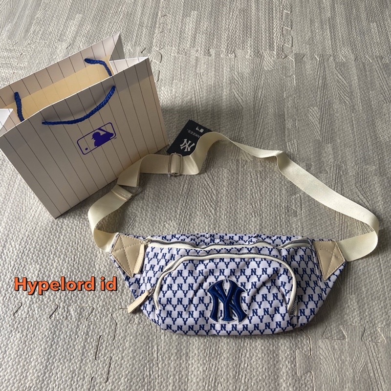 Waistbag / Waist Bag NY Mlb Monogram with Paperbag