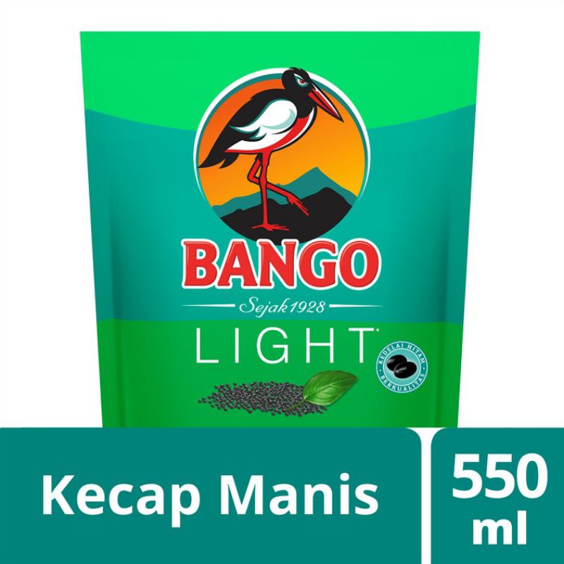 Bango kecap manis LIGHT 520ml