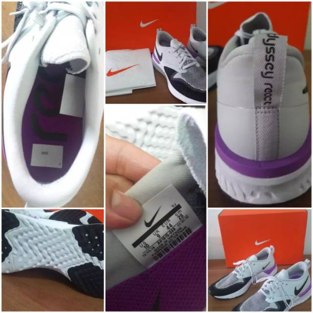 Hanya di Shopee jual Butuh uang Sepatu Original no KW" merk Nike type Odyssey React 2 Flyknit uk 42