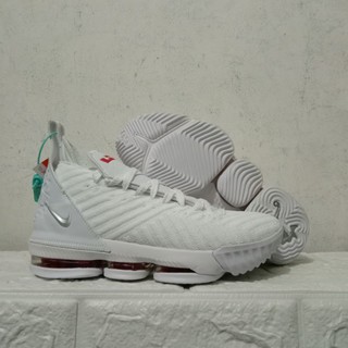 lebron 16 white red