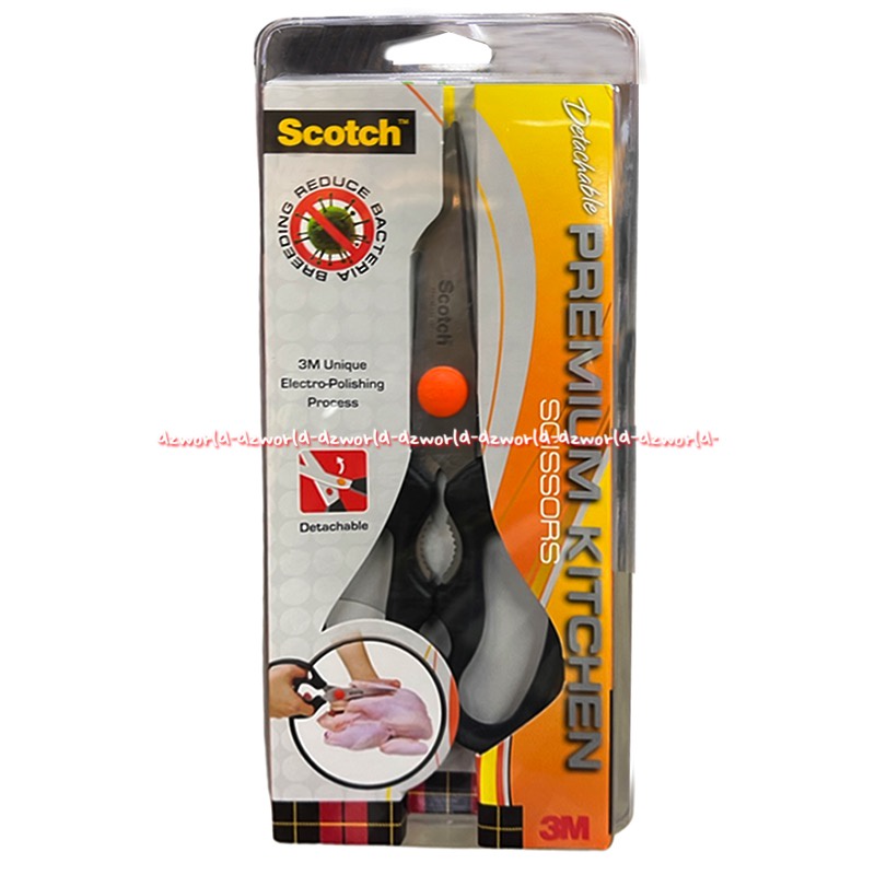 Scotch Premium Kitchen Scissors Detachable Gunting Dapur Untuk Potong Ayam 3M